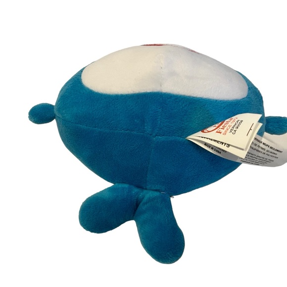 Fiesta Gumballs 2, Plush 8.5" Blue Narwhal - Picture 4 of 4
